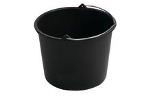 BLACK POLYETHYLENE ROUND MIXING TANK 20 LITERS - WITH COVE thumbnail